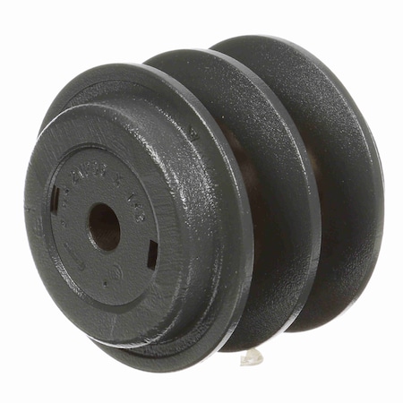 Browning 2 Groove Cast Iron Finish Bore Fhp Variable Pitch Sheave, 2VP36X1/2 2VP36X1/2